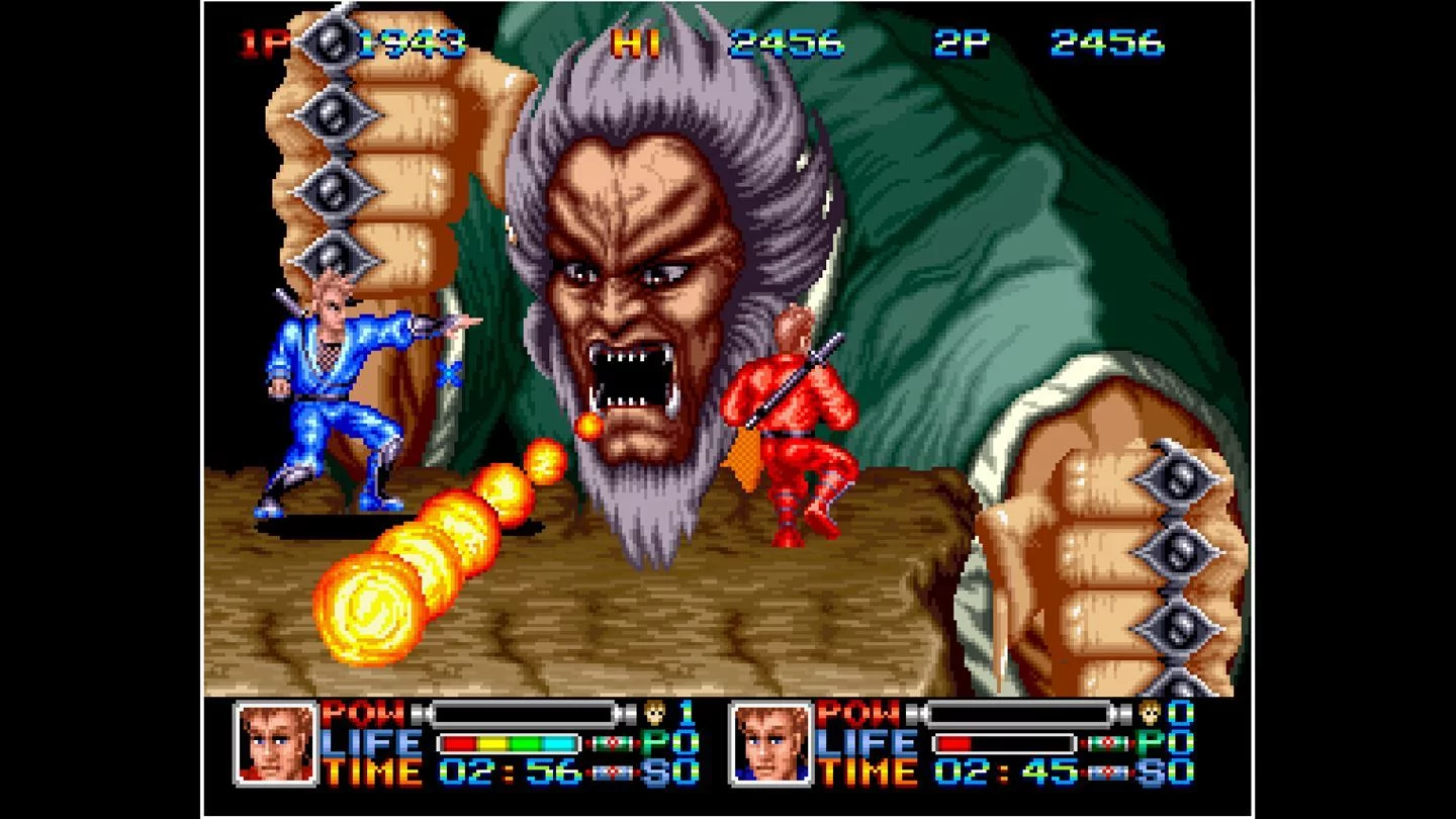 Изображение игры: ACA NEOGEO NINJA COMBAT