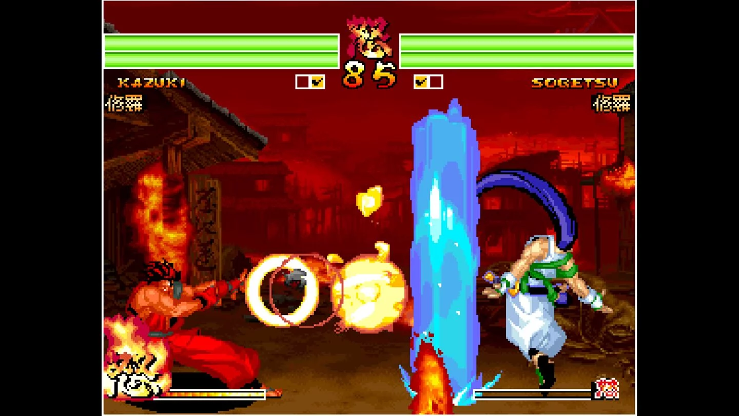Изображение игры: ACA NEOGEO SAMURAI SHODOWN IV