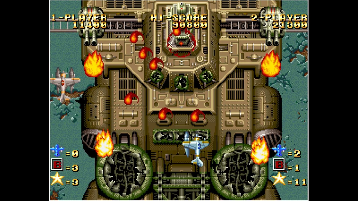 Изображение игры: ACA NEOGEO GHOST PILOTS