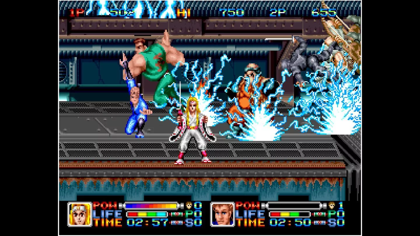 Изображение игры: ACA NEOGEO NINJA COMBAT
