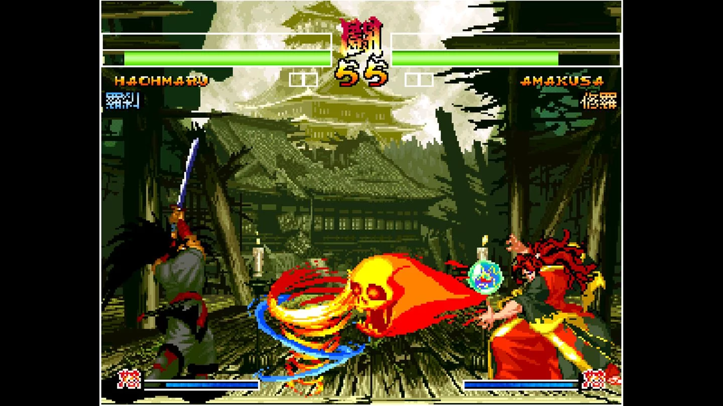 Изображение игры: ACA NEOGEO SAMURAI SHODOWN IV