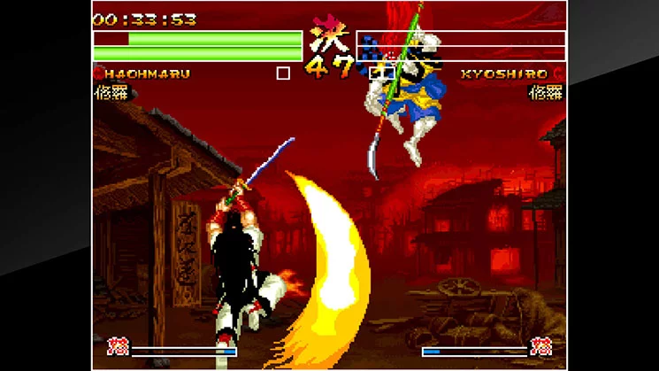 Изображение игры: ACA NEOGEO SAMURAI SHODOWN IV
