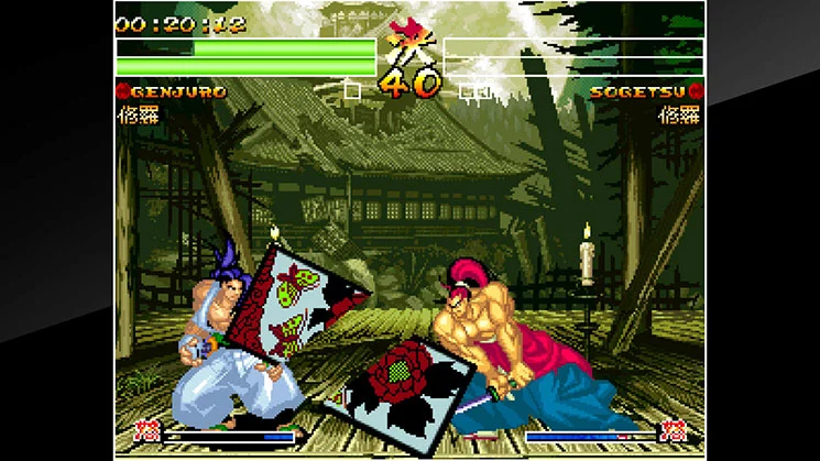 Изображение игры: ACA NEOGEO SAMURAI SHODOWN IV