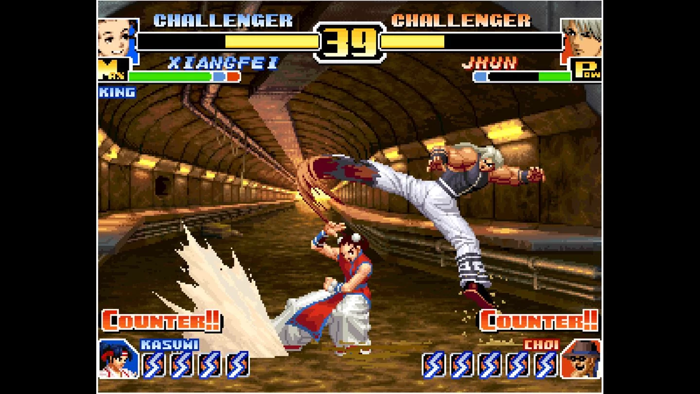 Изображение игры: ACA NEOGEO THE KING OF FIGHTERS '99