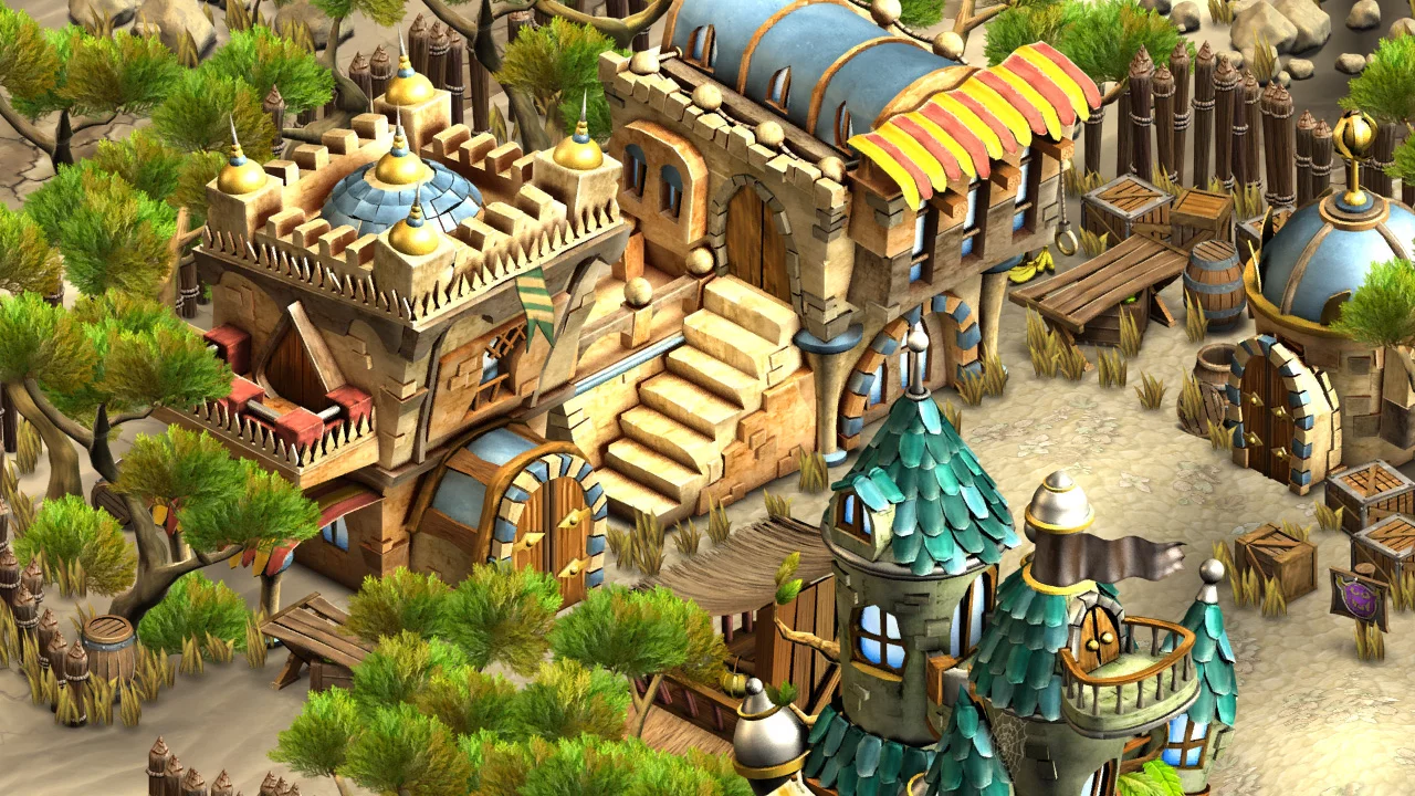 Изображение игры: Rainbow Skies
