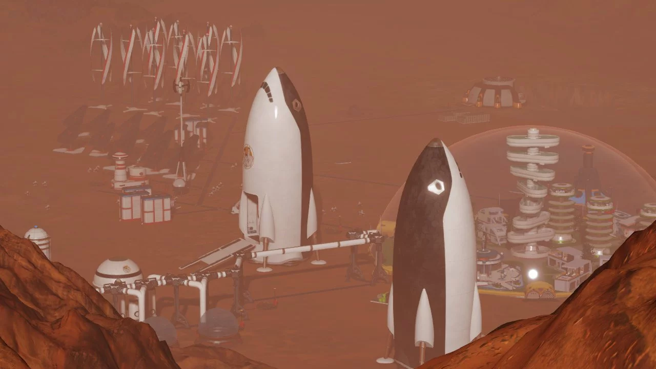 Изображение игры: Cities: Skylines + Surviving Mars