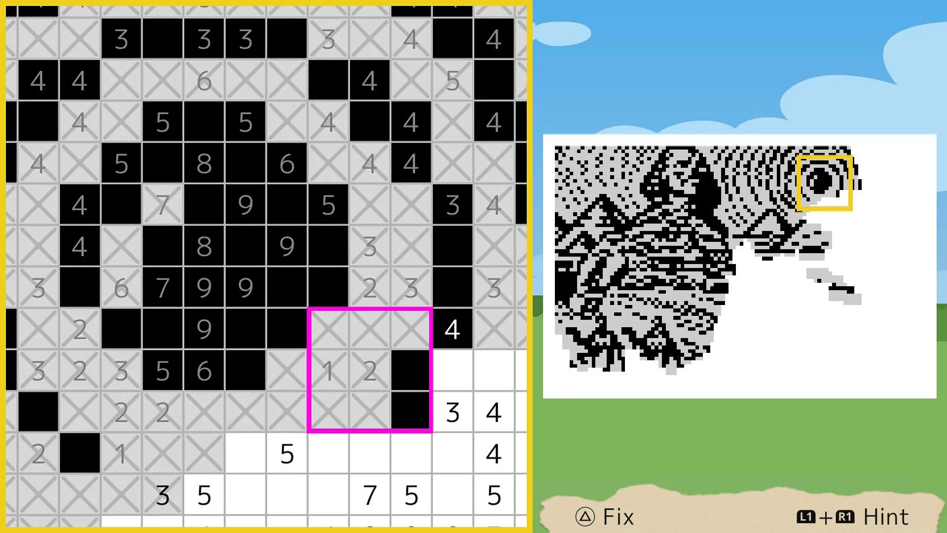 Изображение игры: Fill-a-Pix: Phil's Epic Adventure