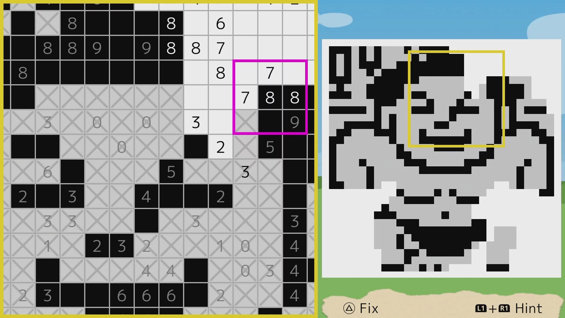 Изображение игры: Fill-a-Pix: Phil's Epic Adventure