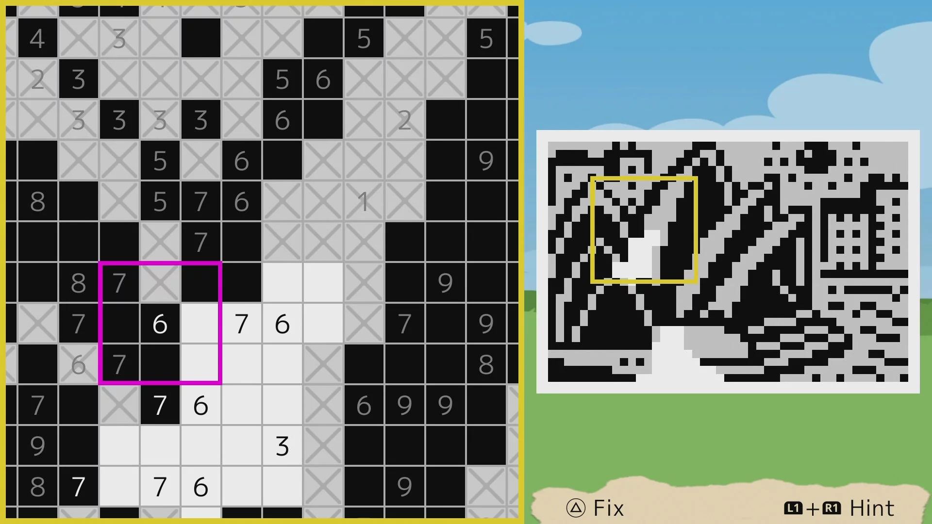 Изображение игры: Fill-a-Pix: Phil's Epic Adventure