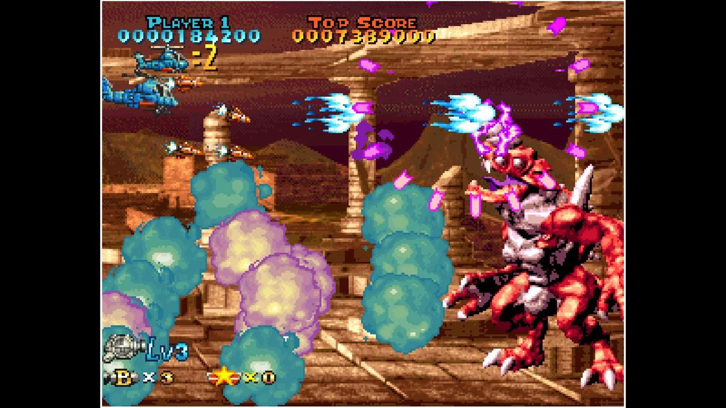 Изображение игры: ACA NEOGEO PREHISTORIC ISLE 2