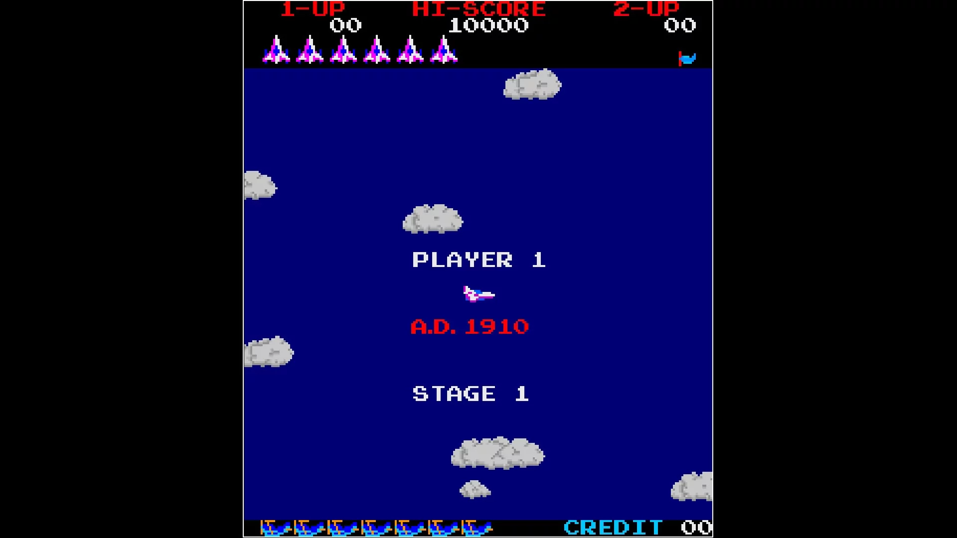 Изображение игры: Arcade Archives TIME PILOT