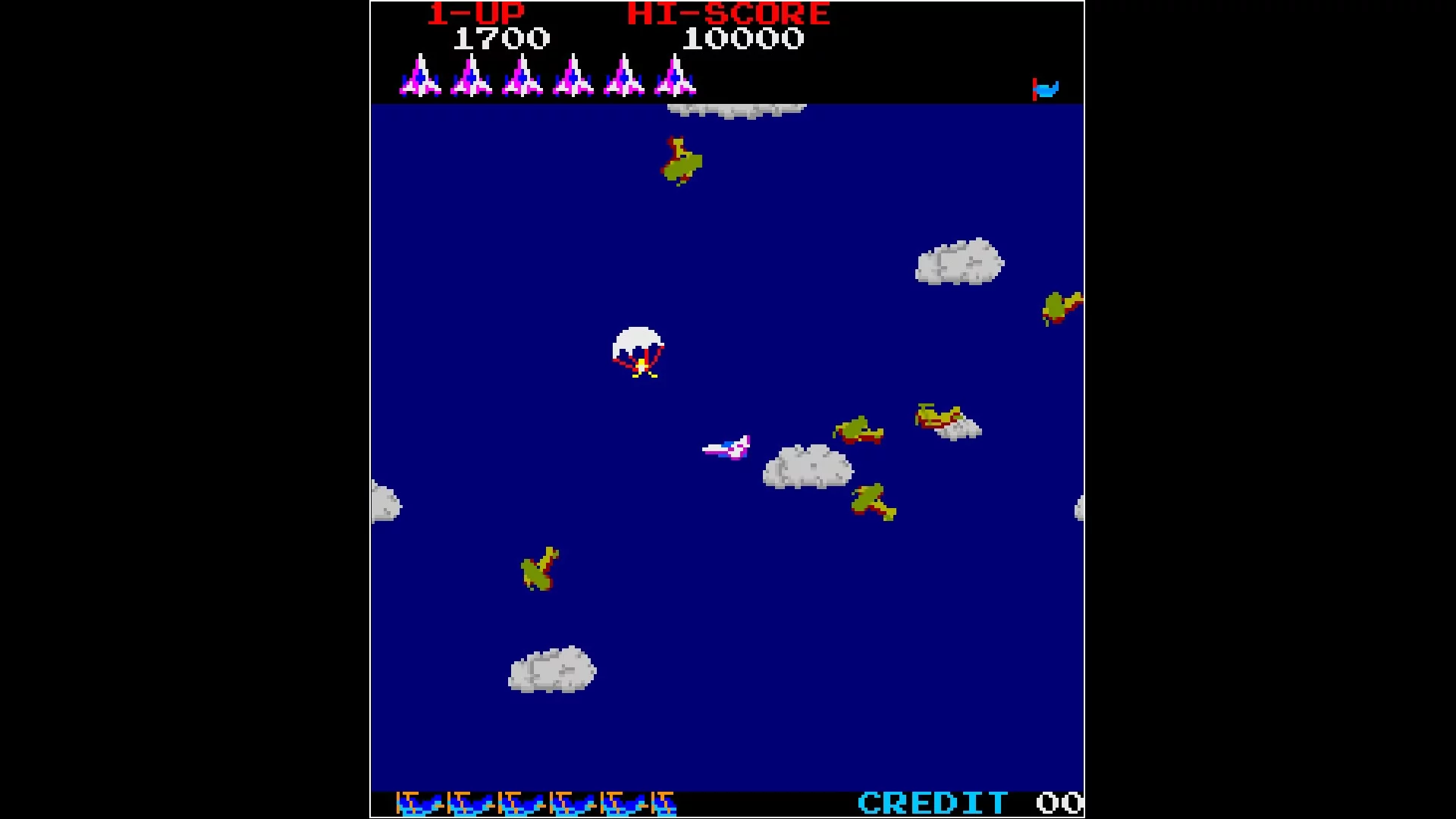 Изображение игры: Arcade Archives TIME PILOT