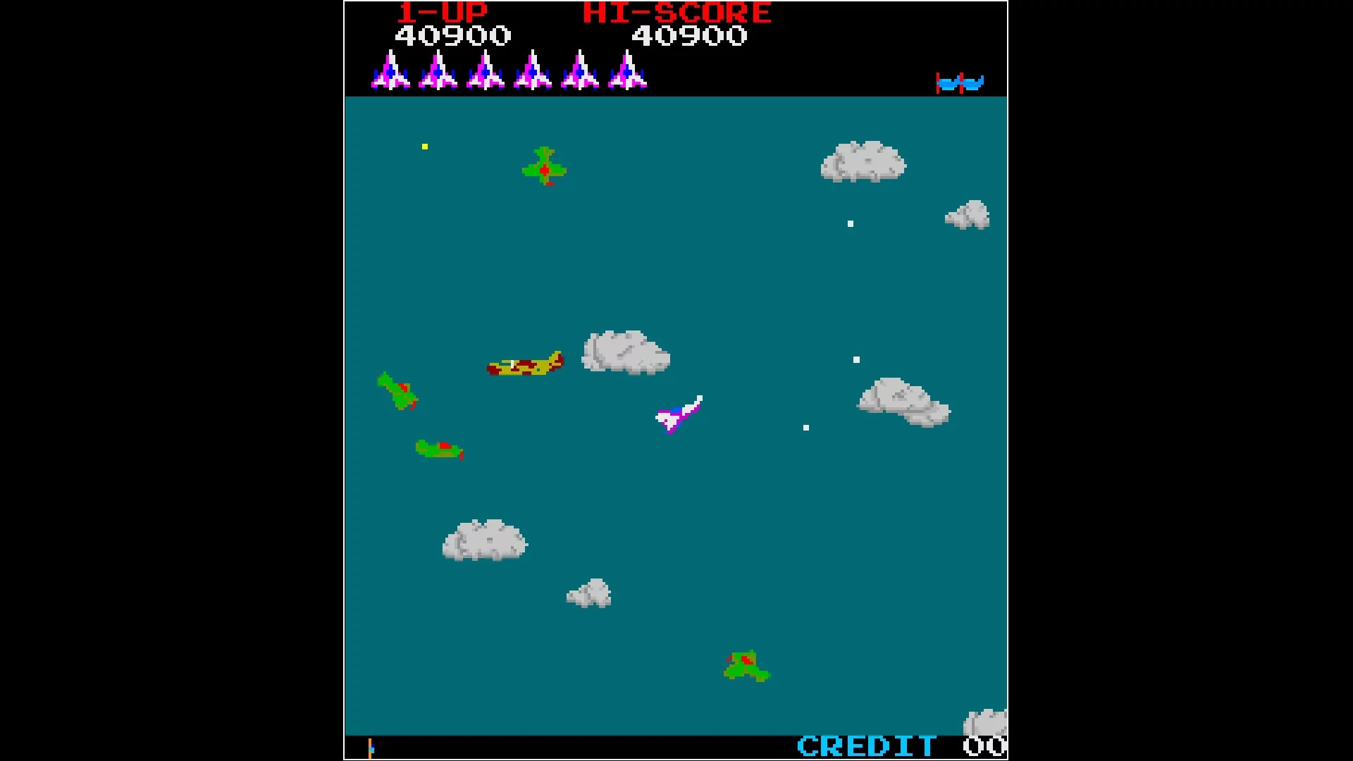 Изображение игры: Arcade Archives TIME PILOT