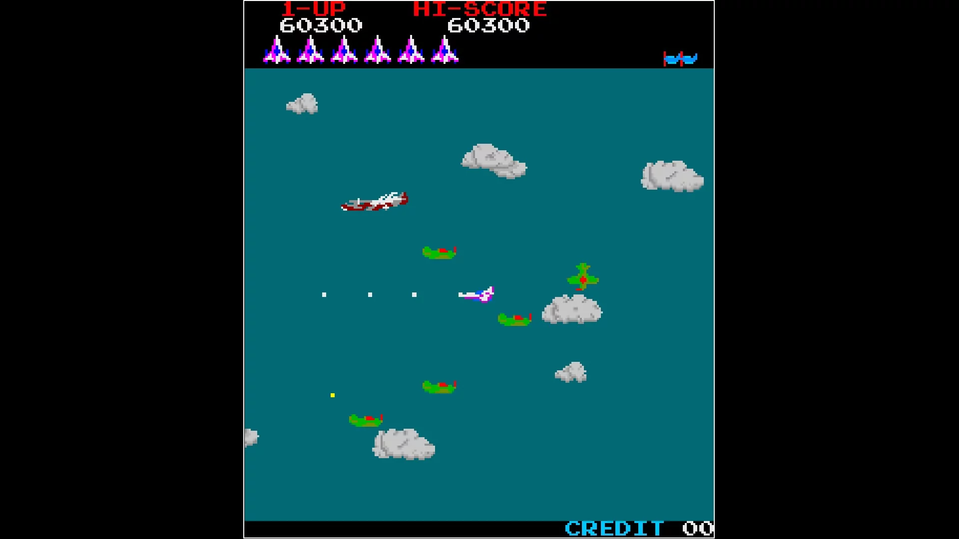 Изображение игры: Arcade Archives TIME PILOT