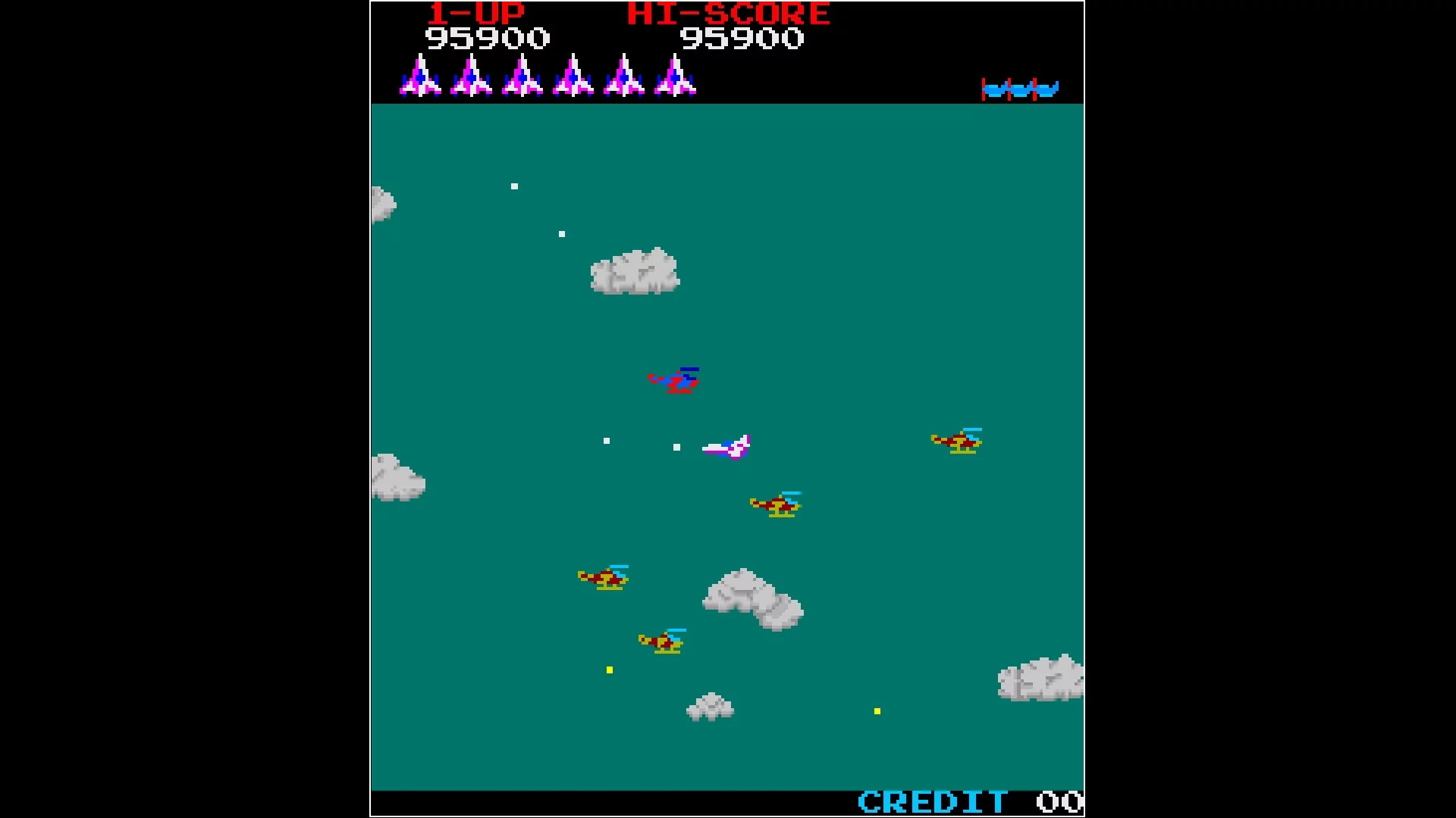 Изображение игры: Arcade Archives TIME PILOT