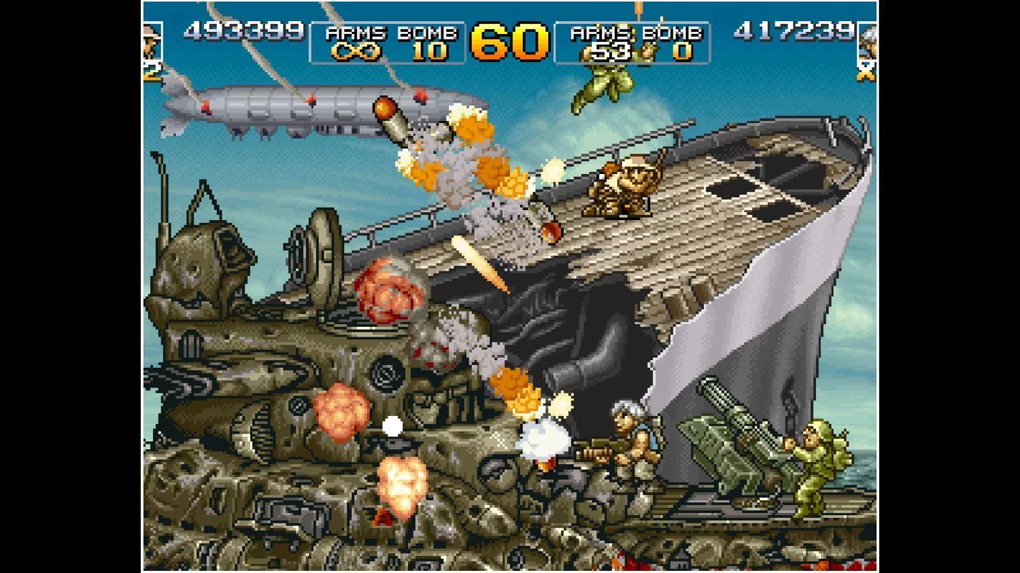 Изображение игры: ACA NEOGEO METAL SLUG 4