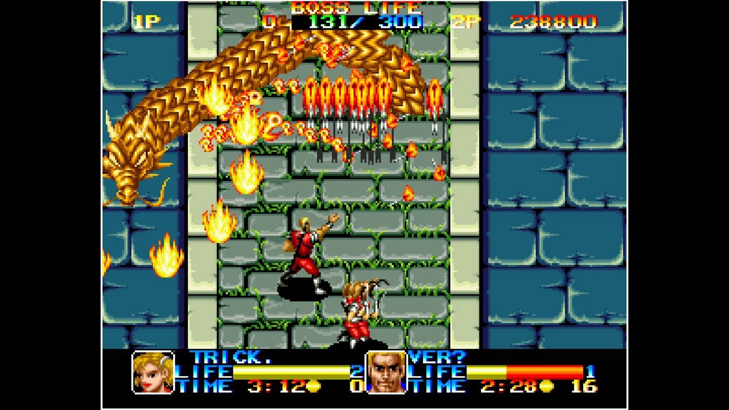 Изображение игры: ACA NEOGEO NINJA COMMANDO
