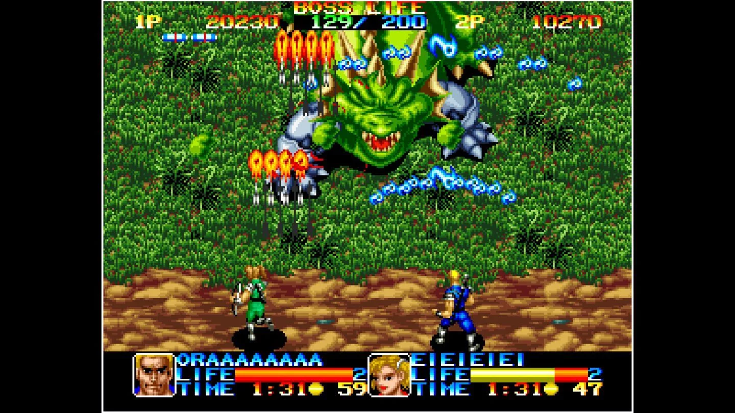 Изображение игры: ACA NEOGEO NINJA COMMANDO