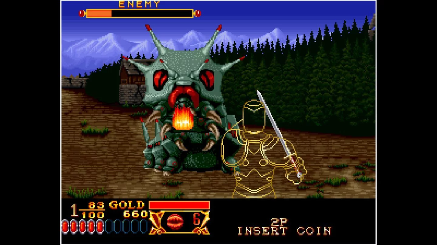 Изображение игры: ACA NEOGEO CROSSED SWORDS