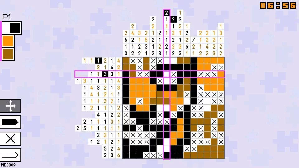 Изображение игры: Pic-a-Pix Pieces