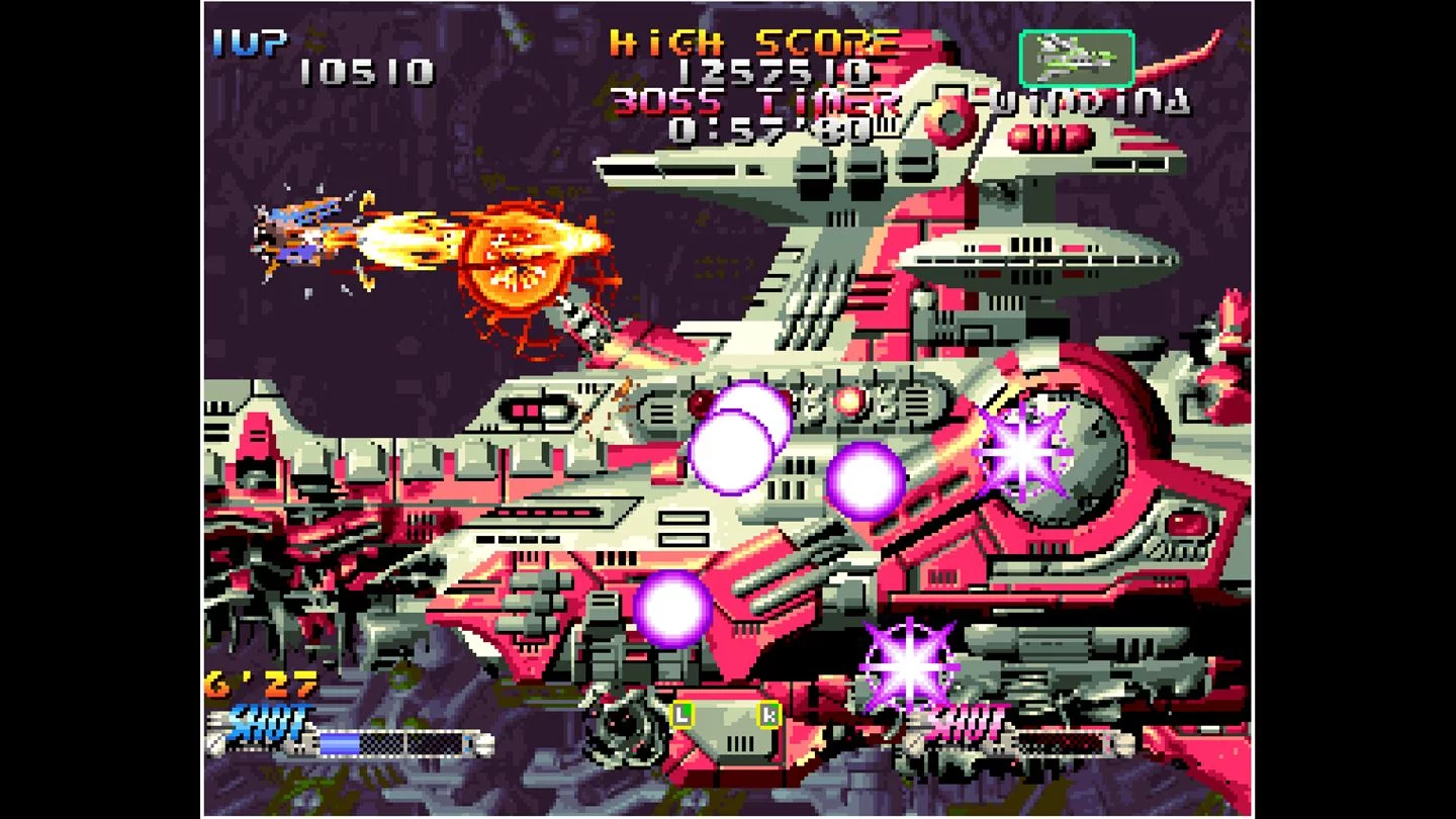 Изображение игры: ACA NEOGEO BLAZING STAR