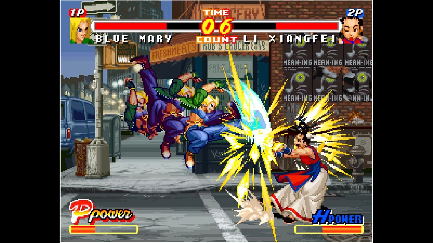 Изображение игры: ACA NEOGEO REAL BOUT FATAL FURY 2