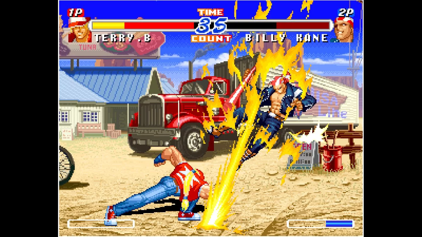 Изображение игры: ACA NEOGEO REAL BOUT FATAL FURY 2