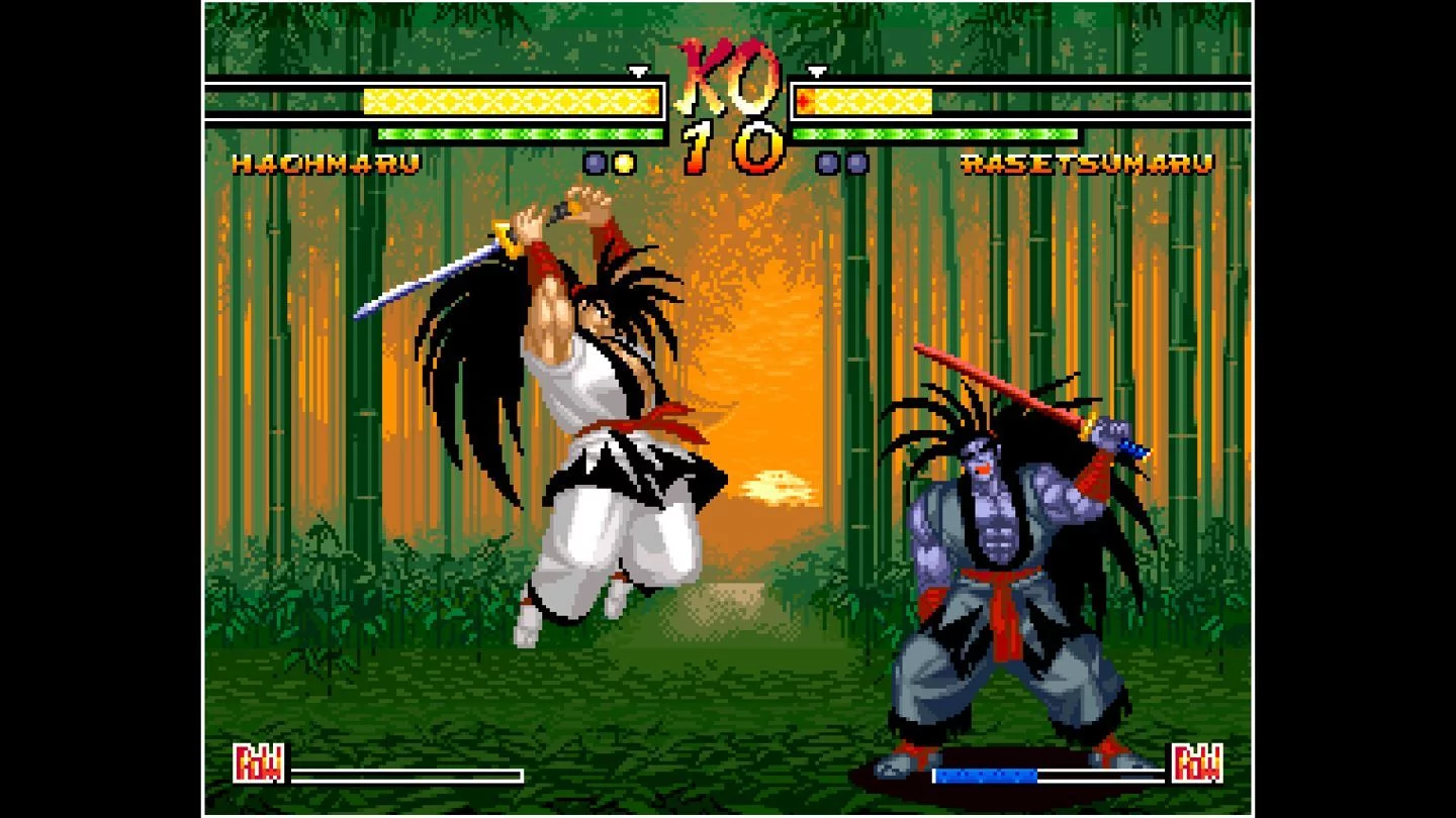 Изображение игры: ACA NEOGEO SAMURAI SHODOWN V