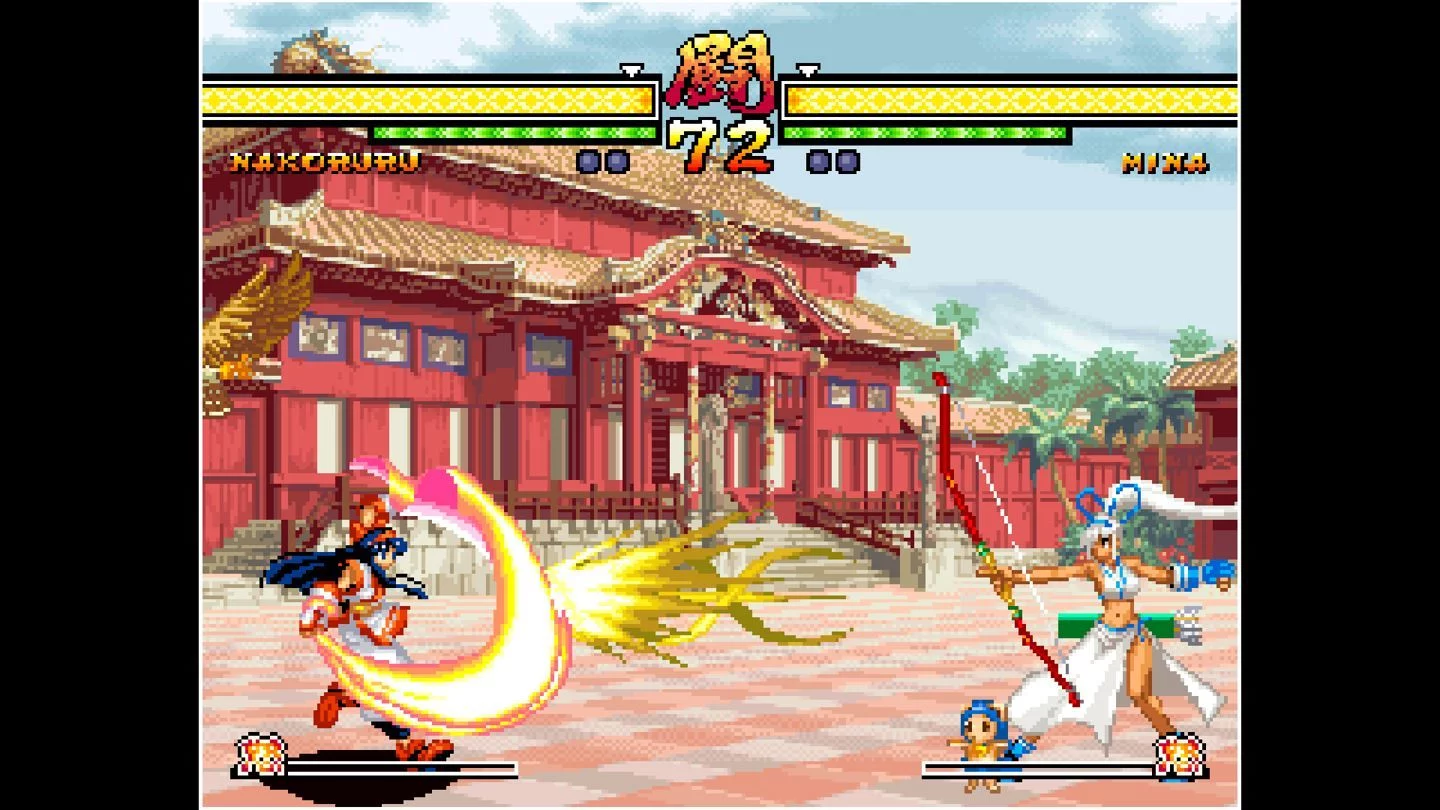 Изображение игры: ACA NEOGEO SAMURAI SHODOWN V