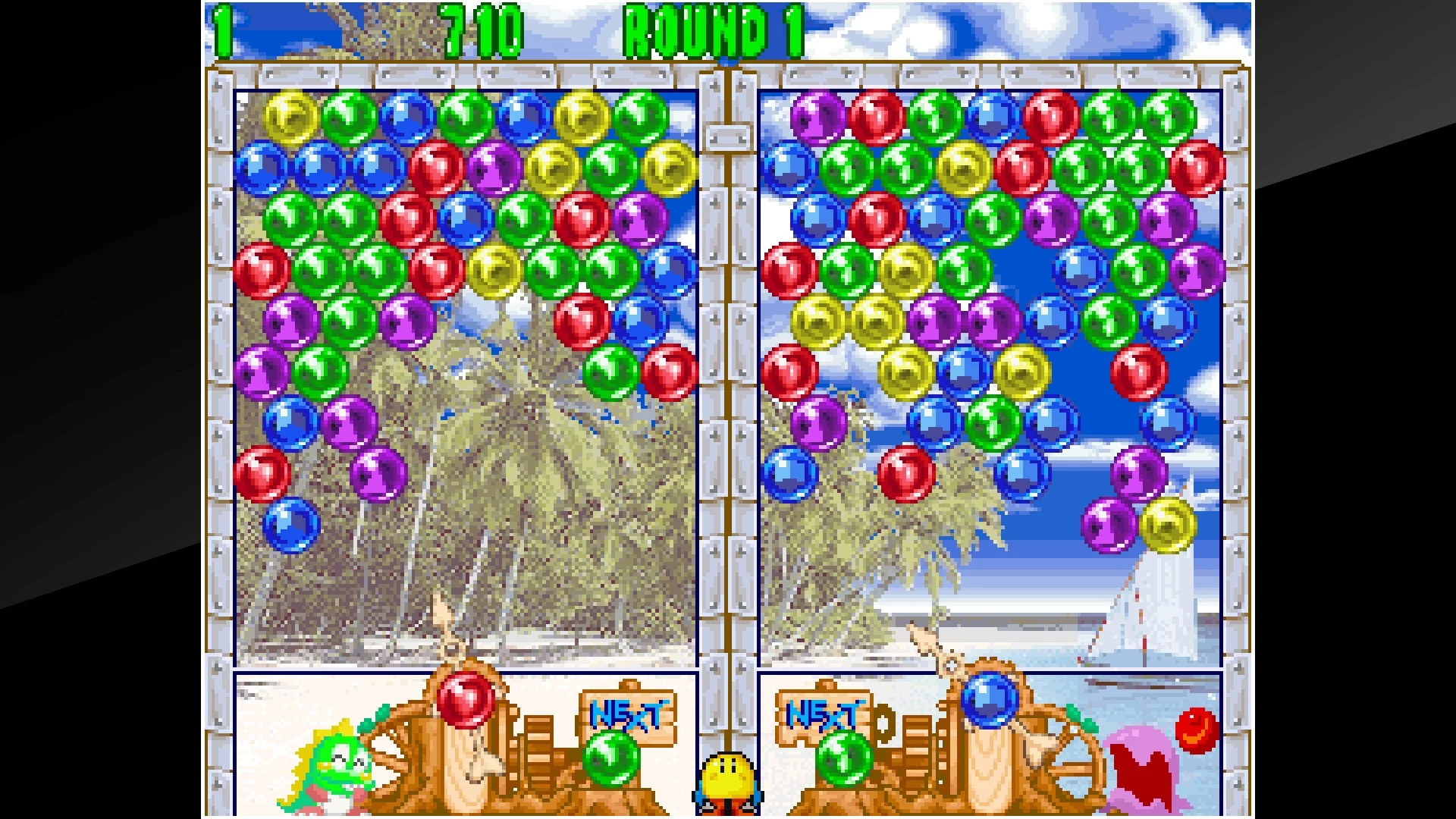 Изображение игры: ACA NEOGEO PUZZLE BOBBLE 2