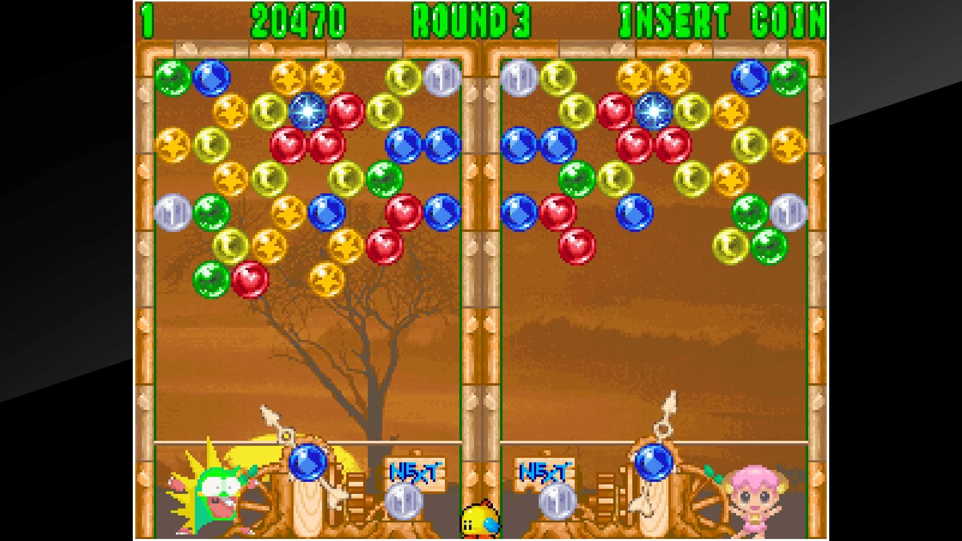 Изображение игры: ACA NEOGEO PUZZLE BOBBLE 2
