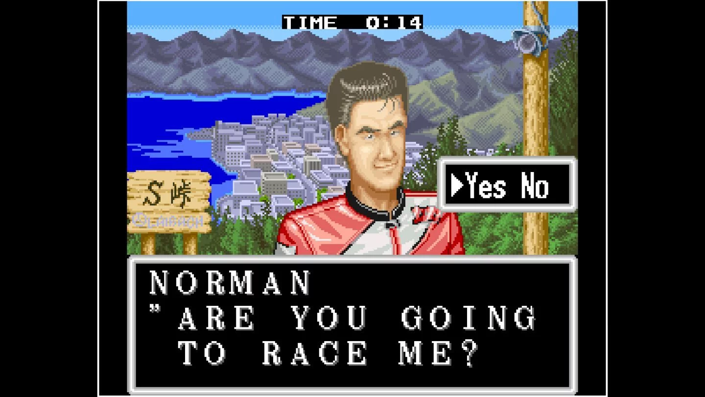 Изображение игры: ACA NEOGEO RIDING HERO