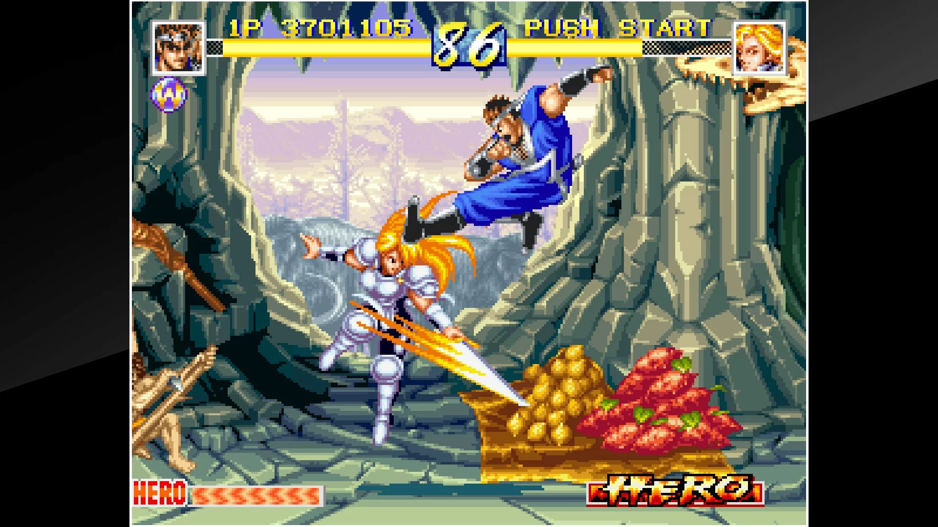 Изображение игры: ACA NEOGEO WORLD HEROES PERFECT