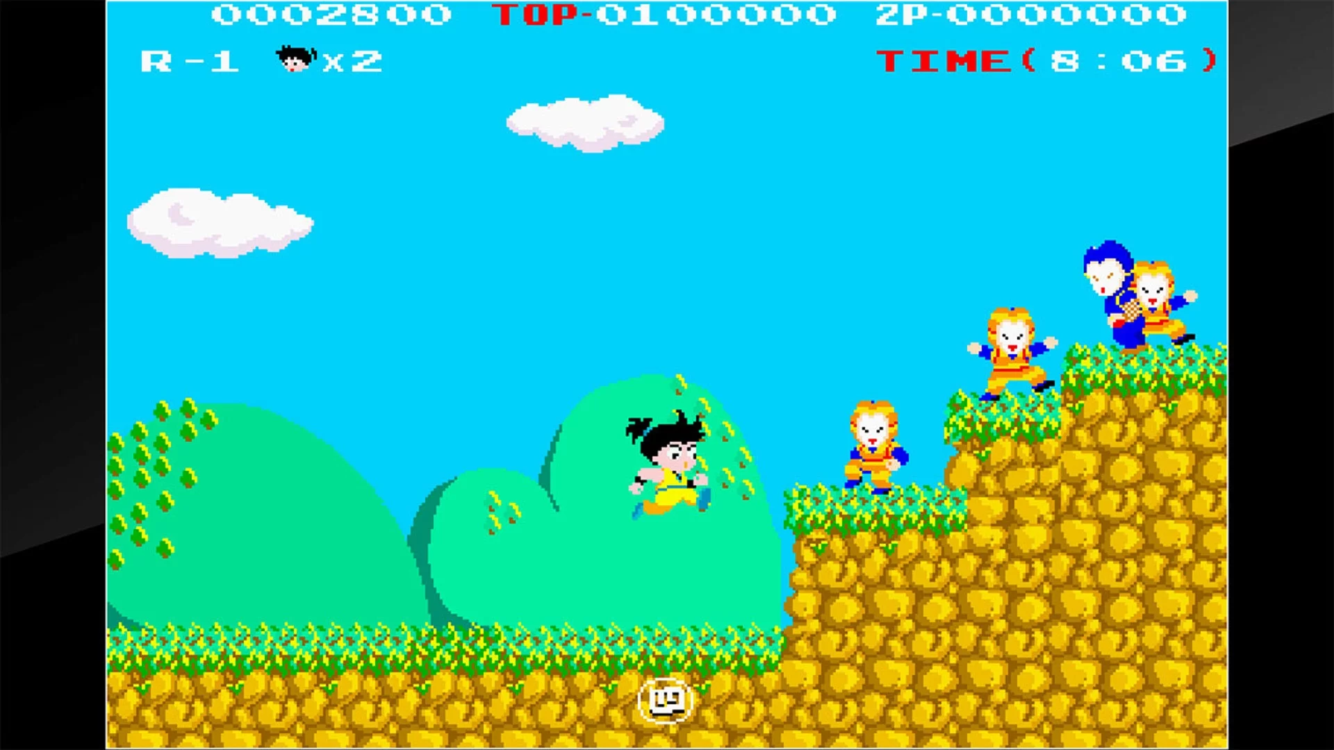 Изображение игры: Arcade Archives Kid Niki Radical Ninja
