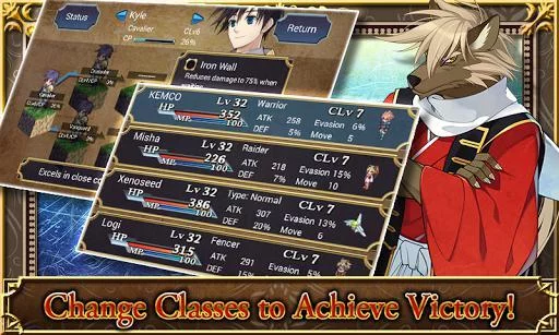Изображение игры: SRPG Legend of Ixtona
