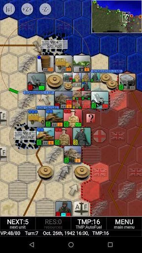 Изображение игры: Second Battle of El Alamein: German Defense