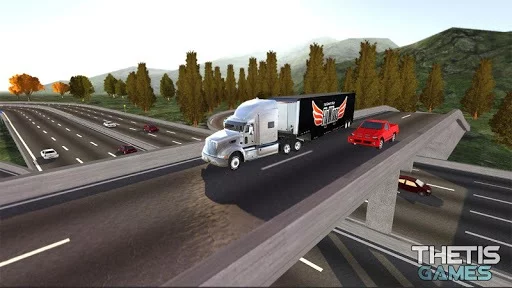 Изображение игры: Truck Simulator America 2 HD