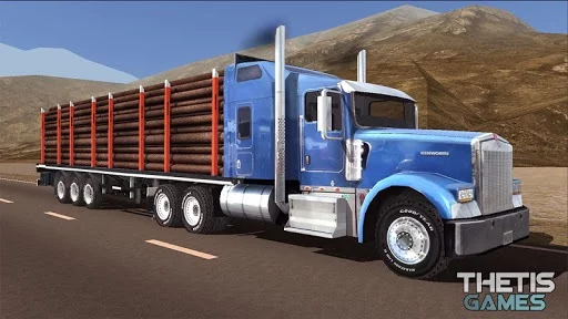 Изображение игры: Truck Simulator America 2 HD