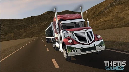 Изображение игры: Truck Simulator America 2 HD