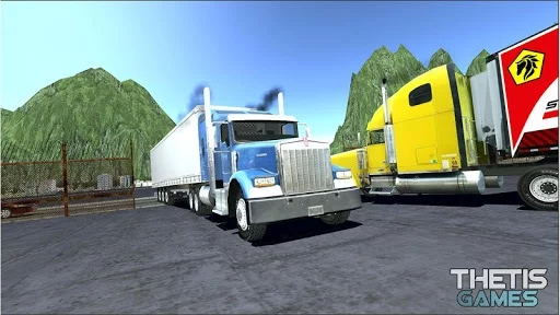 Изображение игры: Truck Simulator America 2 HD
