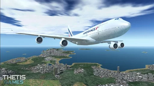 Изображение игры: Flight Simulator 2017 FlyWings HD