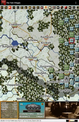 Изображение игры: Panzer Campaigns - Bulge '44
