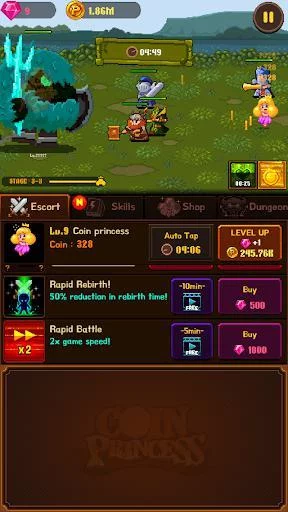 Изображение игры: [VIP]Coin Princess: Retro RPG Quest