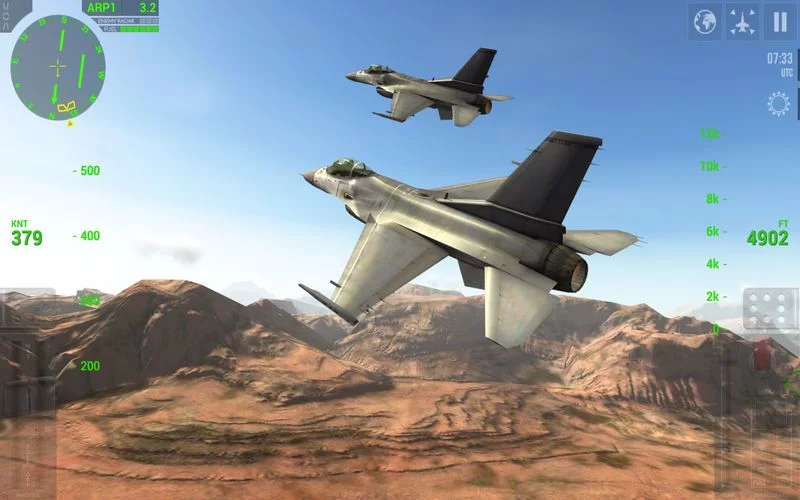Изображение игры: F18 Carrier Landing