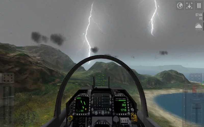 Изображение игры: F18 Carrier Landing