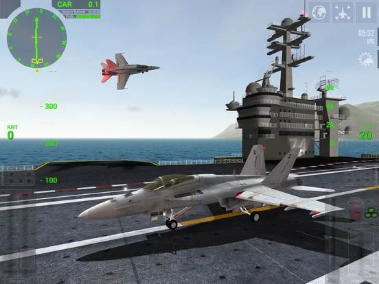 Изображение игры: F18 Carrier Landing