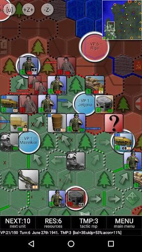 Изображение игры: Panzers to Leningrad 1941