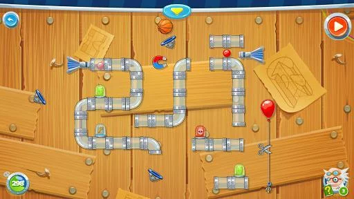 Изображение игры: Rube's Lab PRO Physics Puzzle