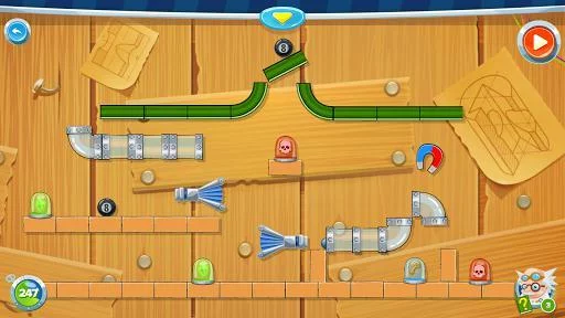 Изображение игры: Rube's Lab PRO Physics Puzzle