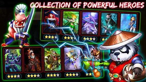 Изображение игры: Defender Heroes: Castle Defense - Epic TD Game